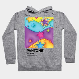 Pantone Pride Starry Night Portrait Hoodie